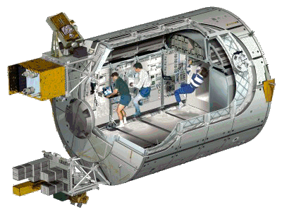 Columbus Cutaway View