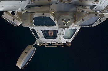 Cupola with Shutters Open