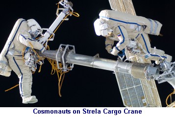 Strela and Cosmonauts