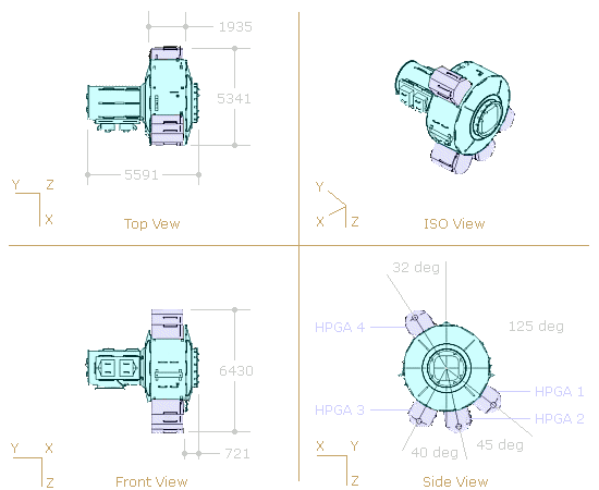 Quest Dimensions Drawing