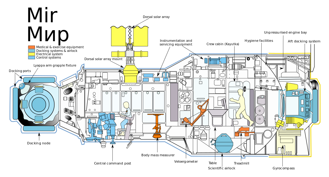 Mir Core Section Drawing