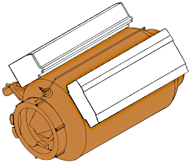 Mir Docking Module Drawing